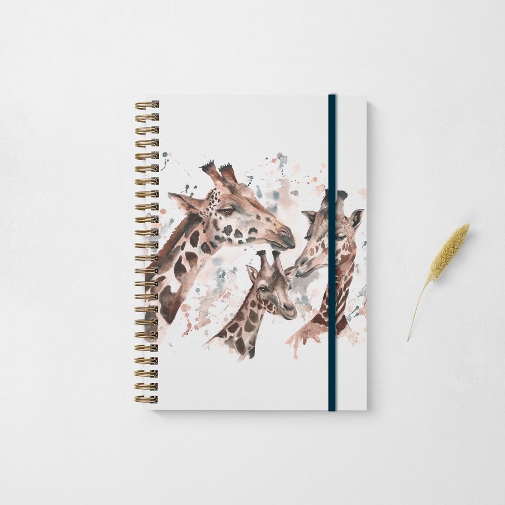 Giraffe Design Notebook
