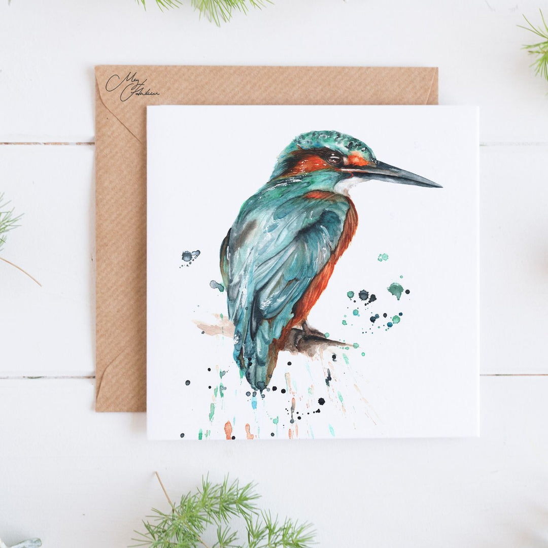 Kingfisher Greeting Card