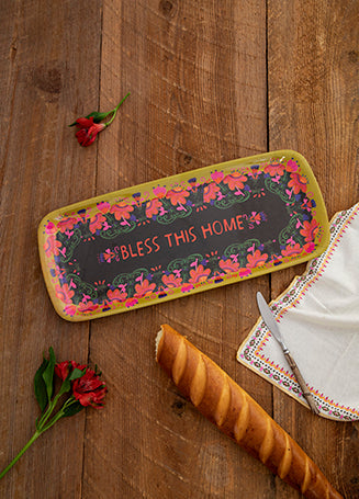 Melamine Tray Bless This Home