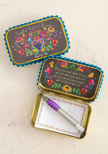 Prayer Box Thankful Grateful
