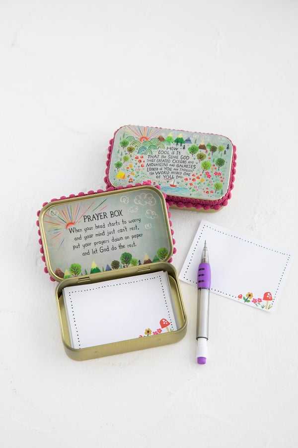 TIN PRAYER BOX HOW COOL IS IT WREATH