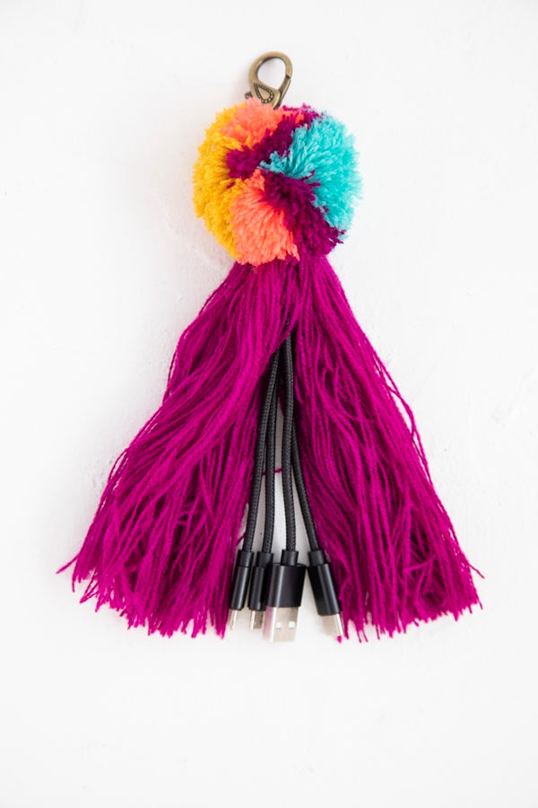 TASSEL CHARGING CORD 3 IN 1
