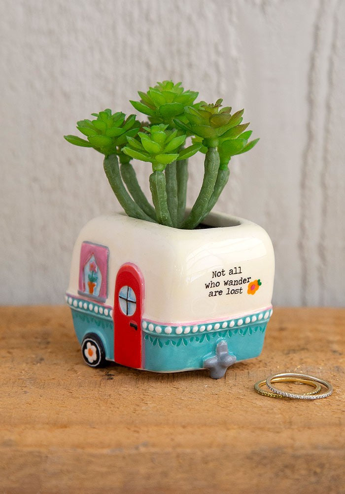 Critter Succulent Camper