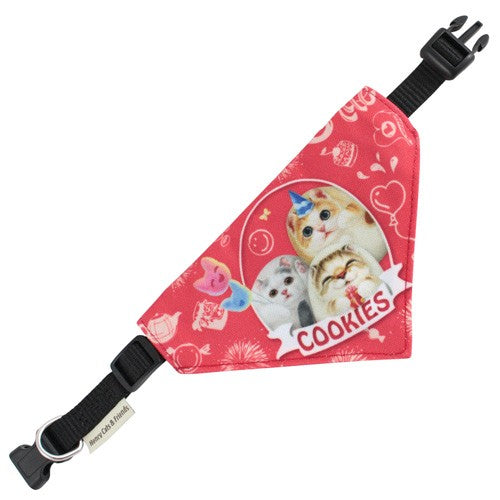 PET SCARF SML COOKIES CATS