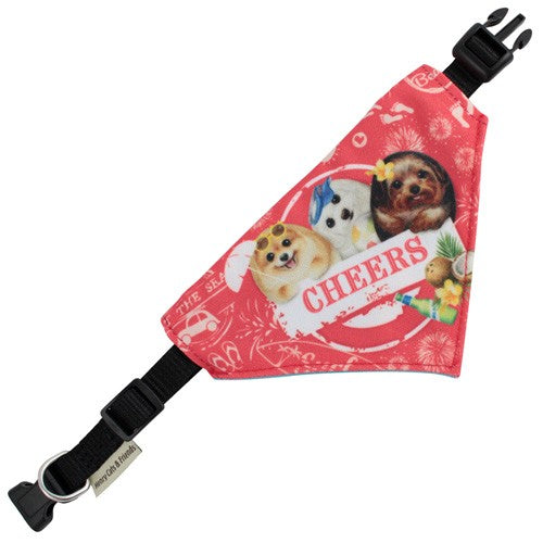 PET SCARF SML CHEERS DOGS