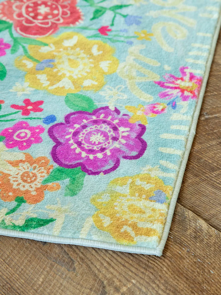 Chenille Rug - Love is the Answer