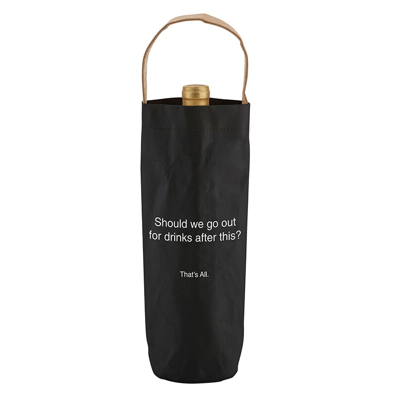 Paper -Thats All Wine Bag - Drinks After This
