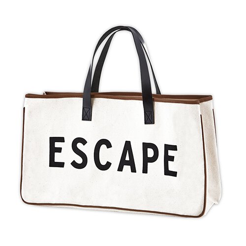 Canvas Tote Bag - Escape