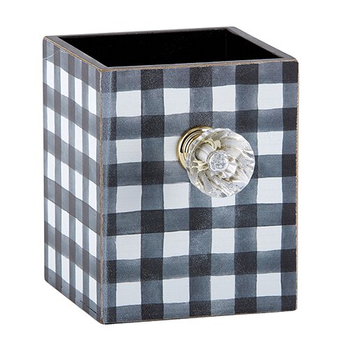 Pen Holder - Buffalo Check