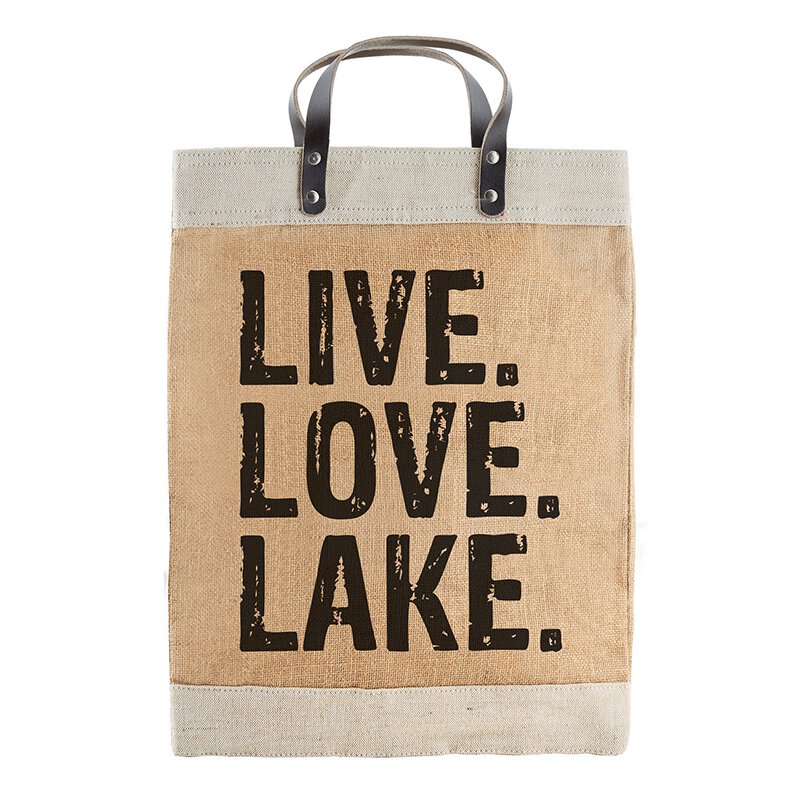 Market Tote Bag - Live Love Lake