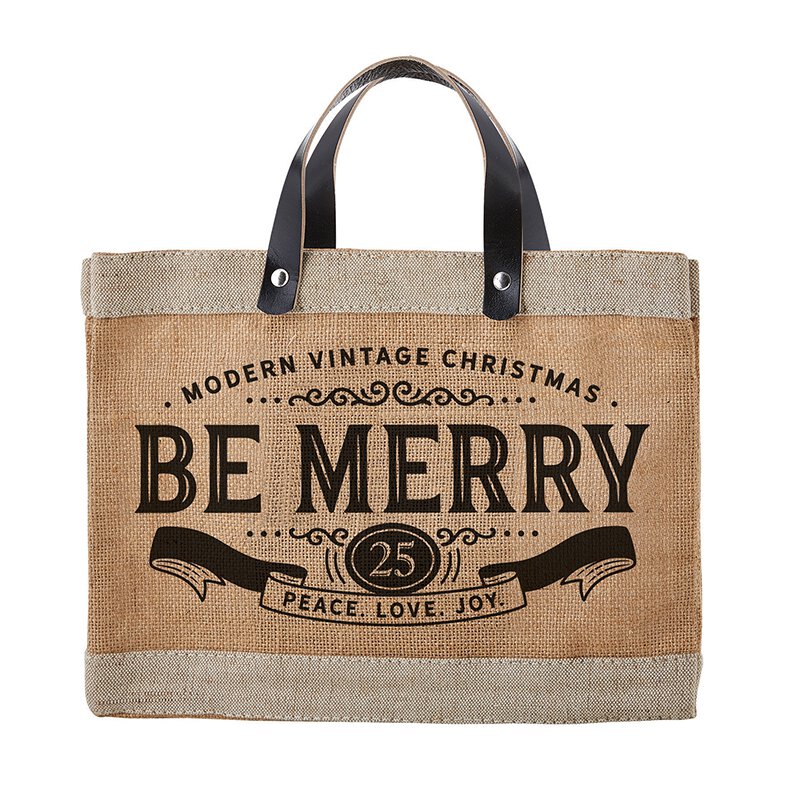 Market Tote Mini - Be Merry