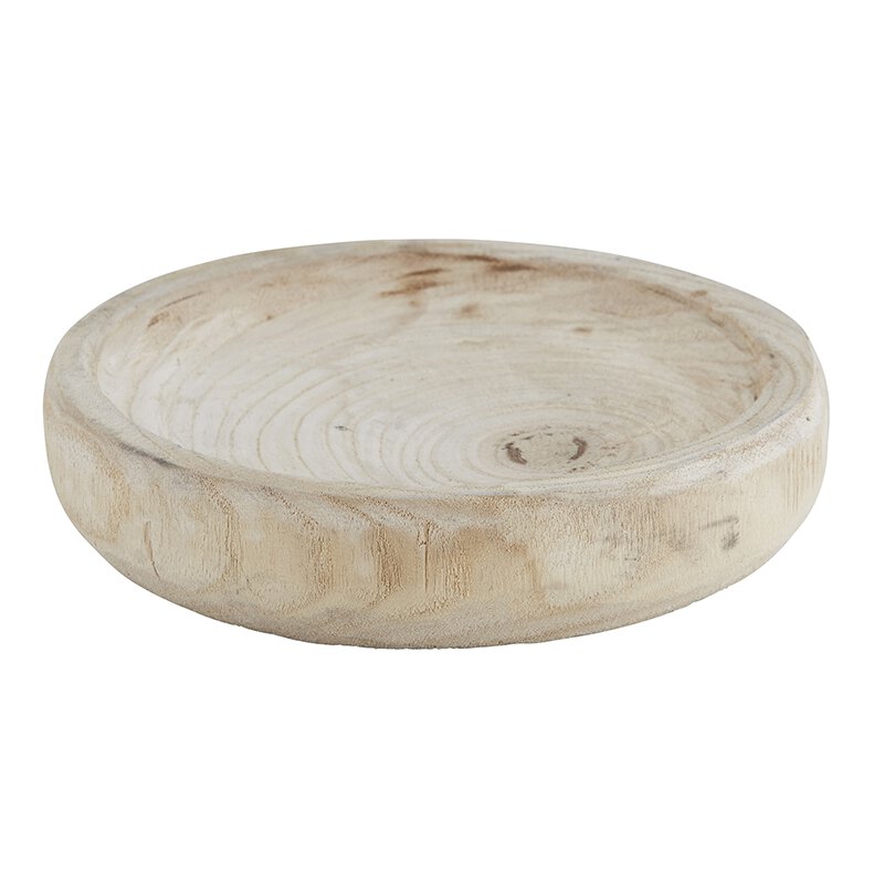 Wood Bowl Small - Paulownia, Natural