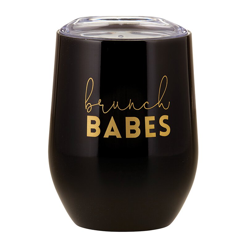 Stemless Wine Tumbler Brunch Babes