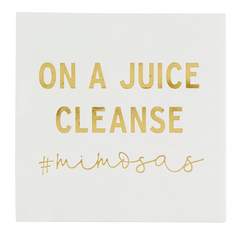 Cocktail Napkin - Juice Cleanse