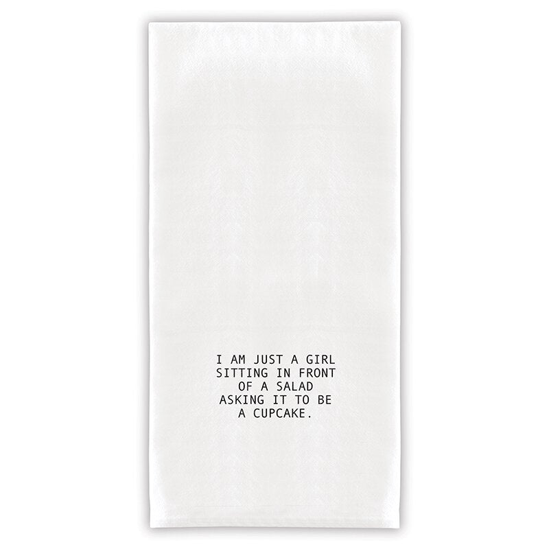 Thirsty Boy Teatowel - I'm Just A Girl