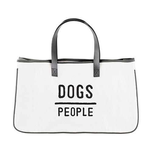Face to Face Canvas Tote - Dogs People