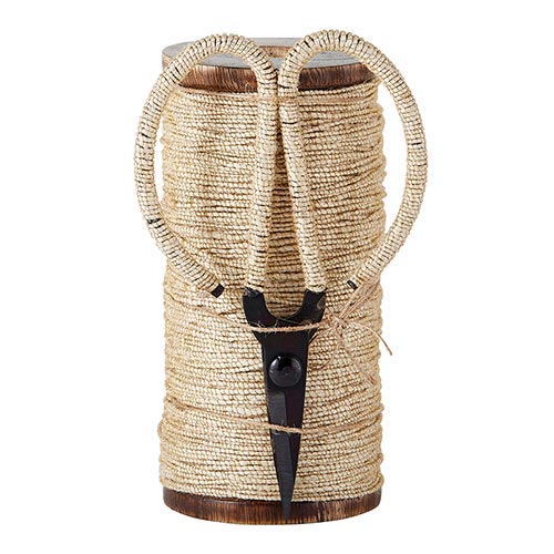 Natural Jute/Gold Twine w/Scissors