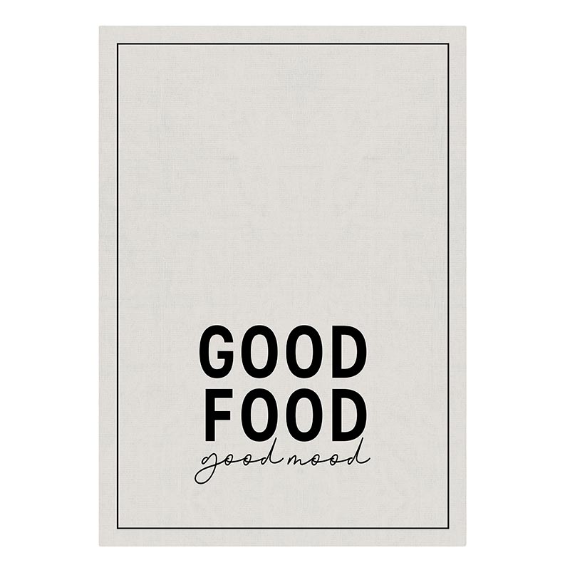 Tea Towel - Good Food Good Mood