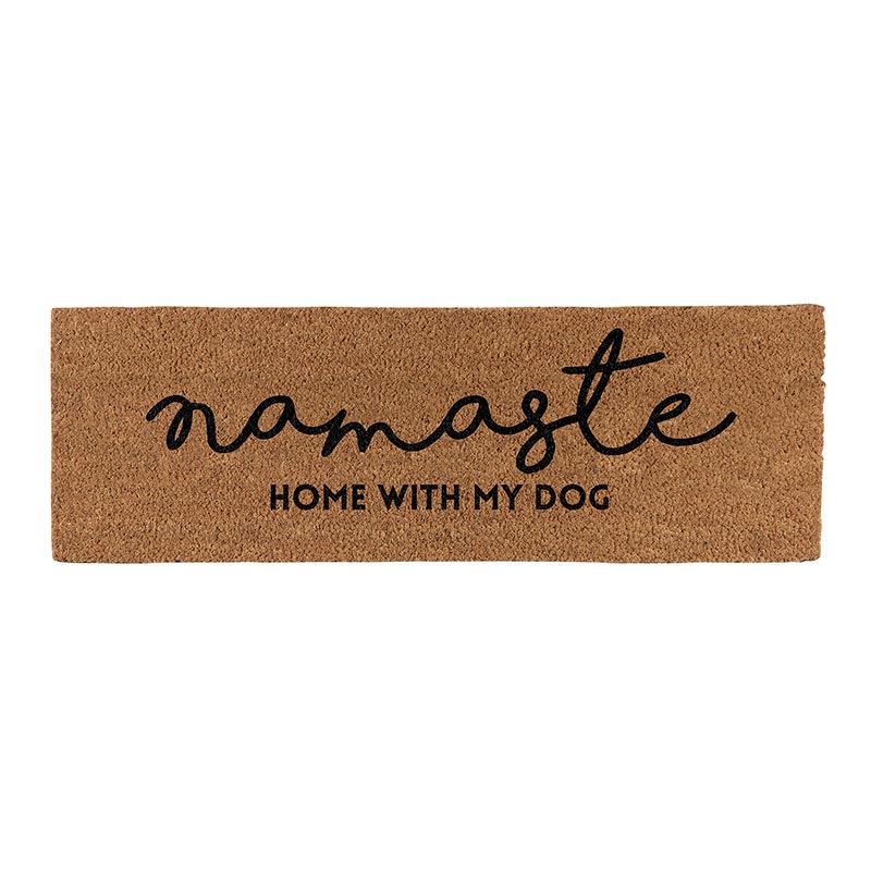 Door Mat - Namaste Home With My Dog