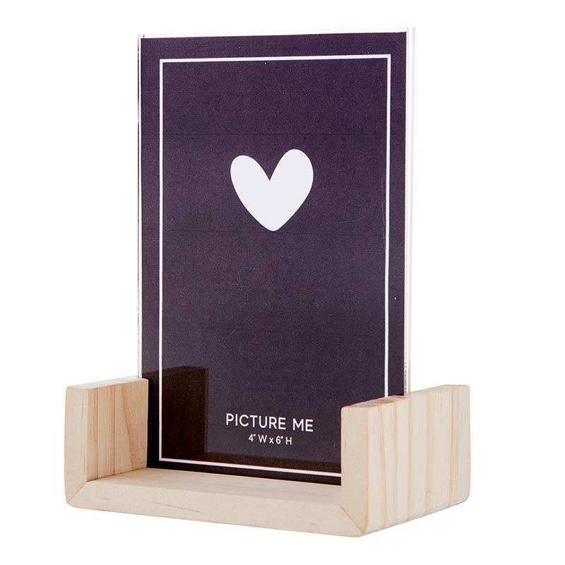 Frame - Natural Paulownia Wood 4X6"