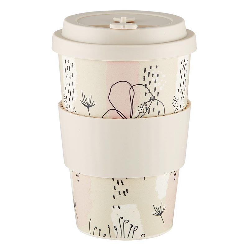 Bamboo Travel Cup - Floral
