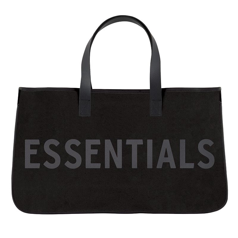 Canvas Tote Black -Essentials