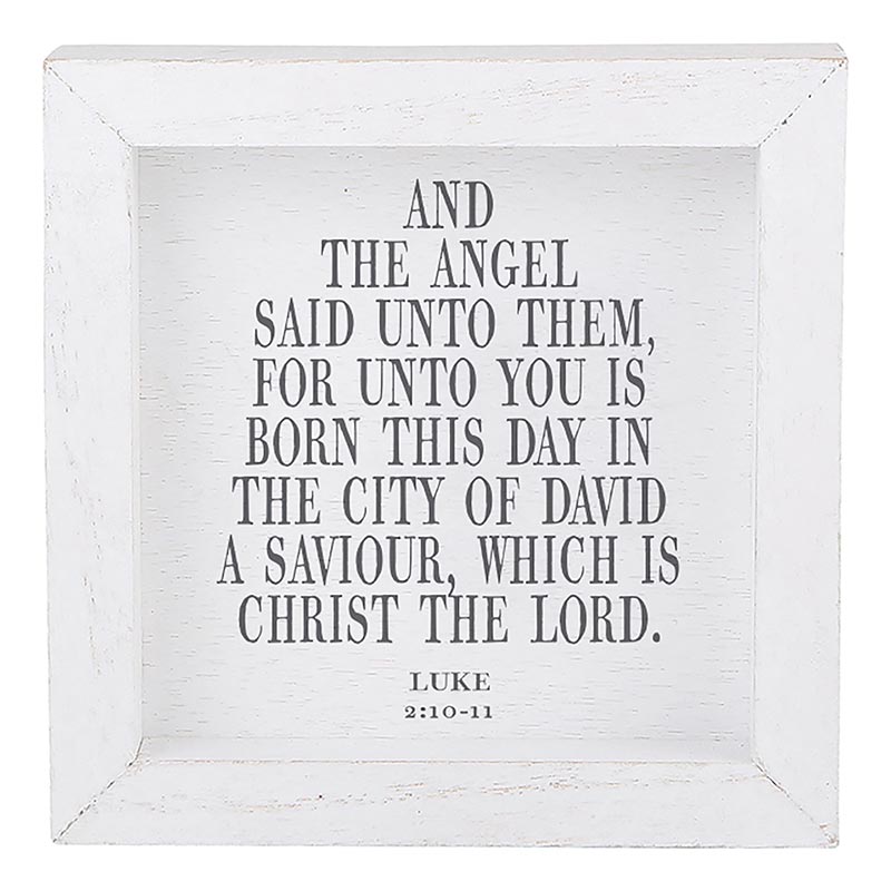 Word Board - Luke 2:10 - 11
