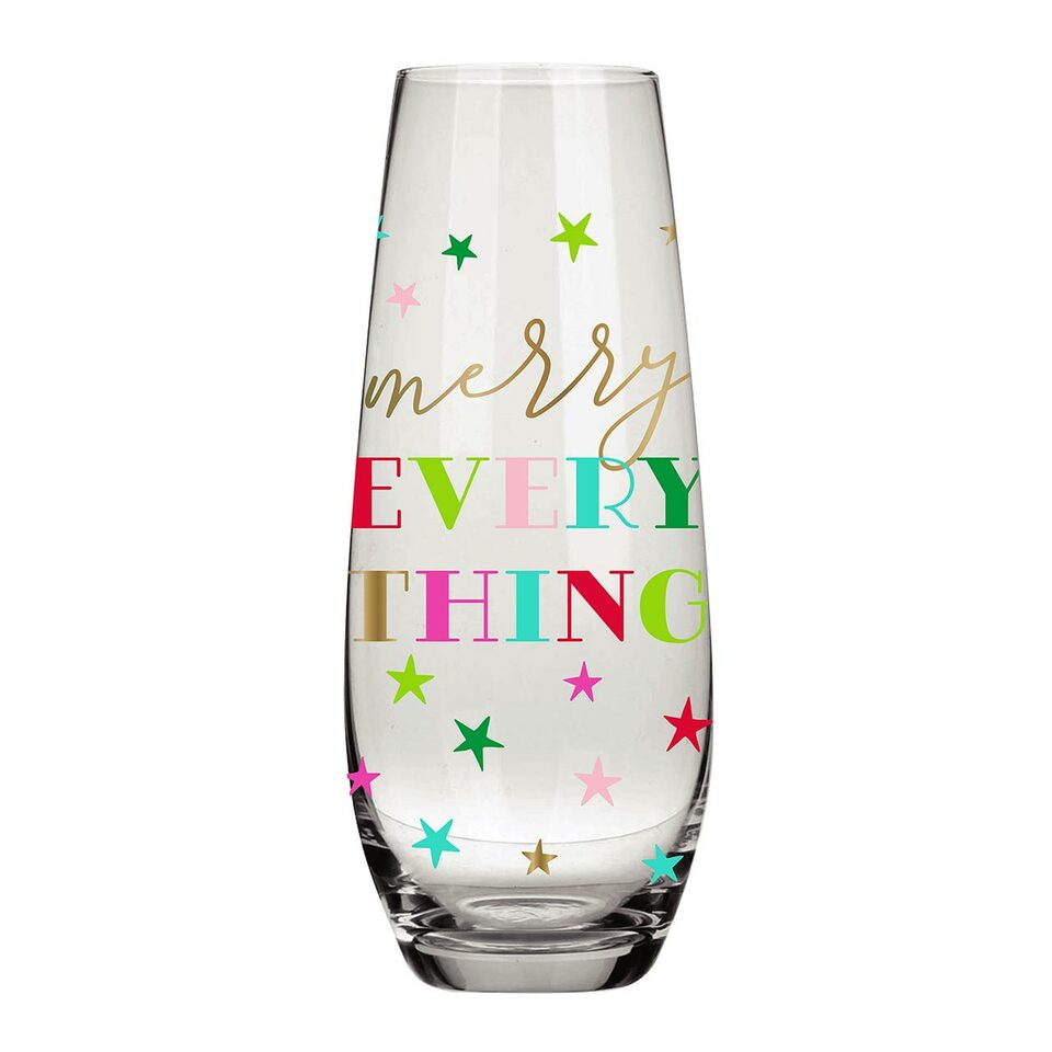 Champagne Glass - Merry Everything - Holiday
