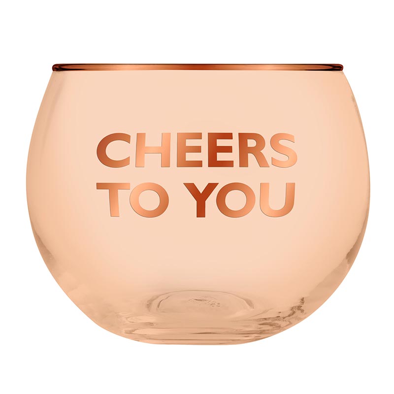 Roly Poly Glasses - Cheers to You