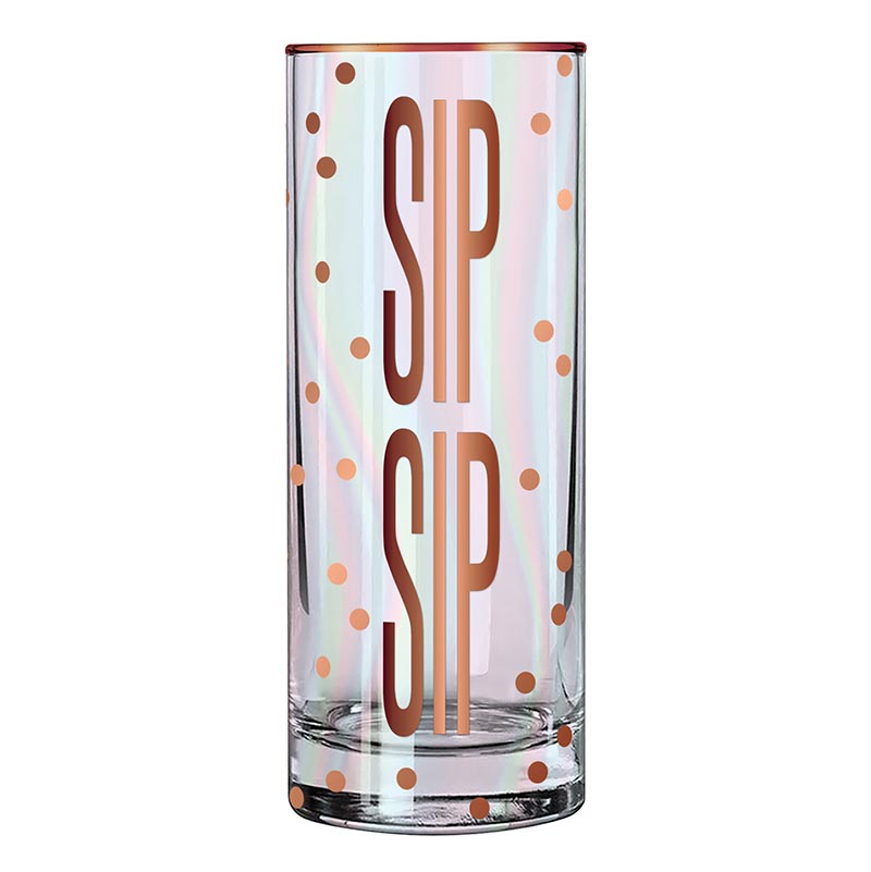 Collins Glass - Sip Sip