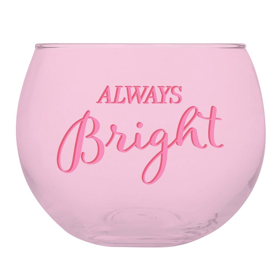 Roly Poly Glass - Always Bright - Holiday