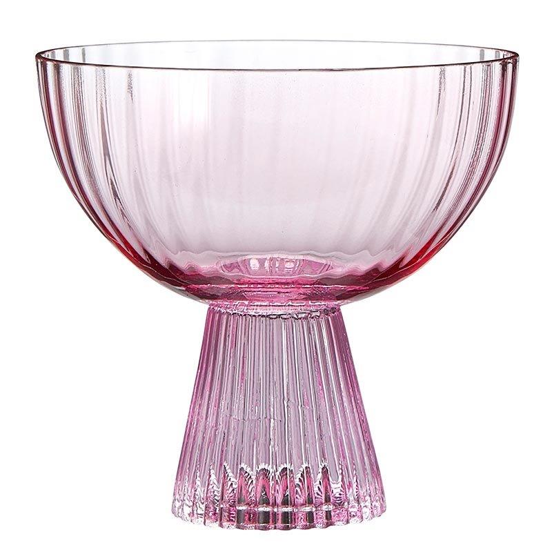 Beveled Coupe -Light/Dark Pink