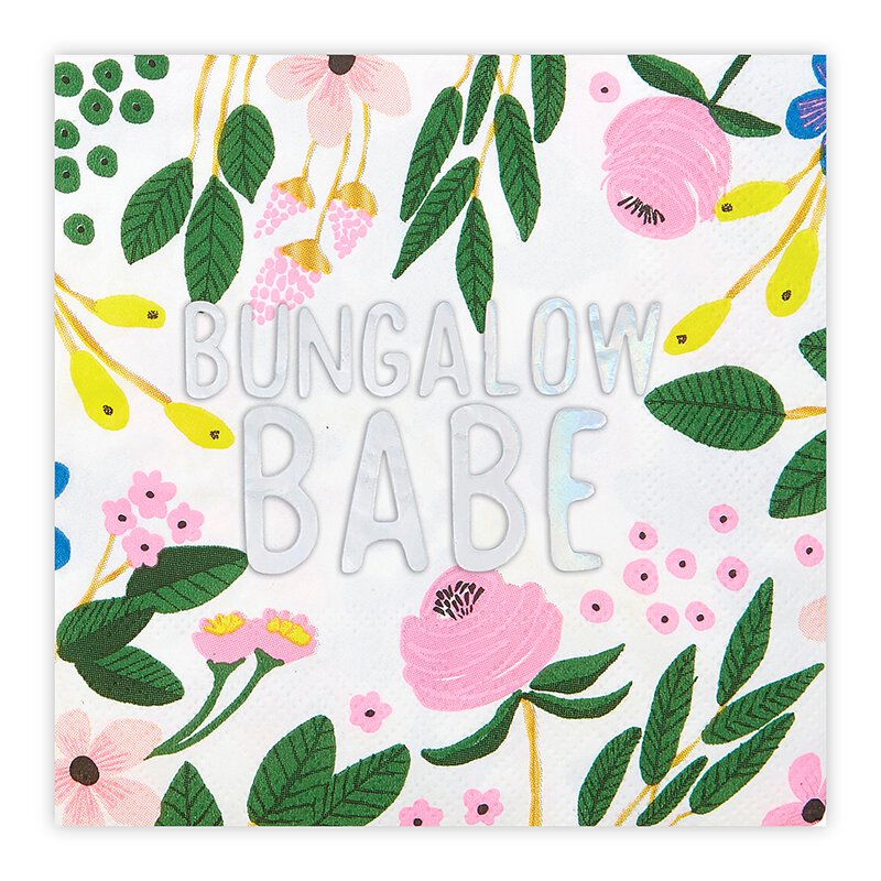 Beverage Napkin - Bunglow Babe