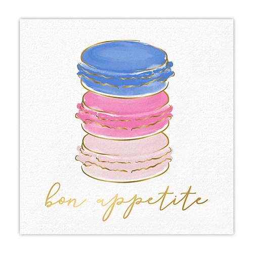 Beverage Napkins - Bon Appetite