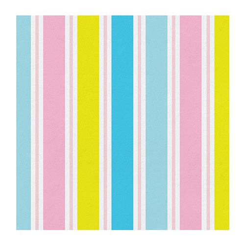 Beverage Napkins - Stripes