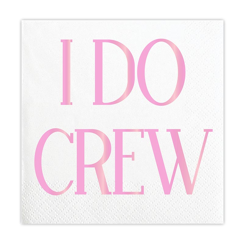 Beverage Napkins - I Do Crew