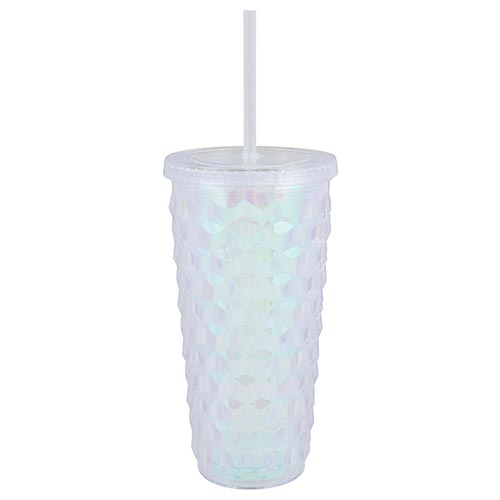 Faceted Tumbler - Iridescent