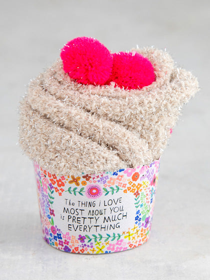 Cupcake Sock The Thing I Love Most