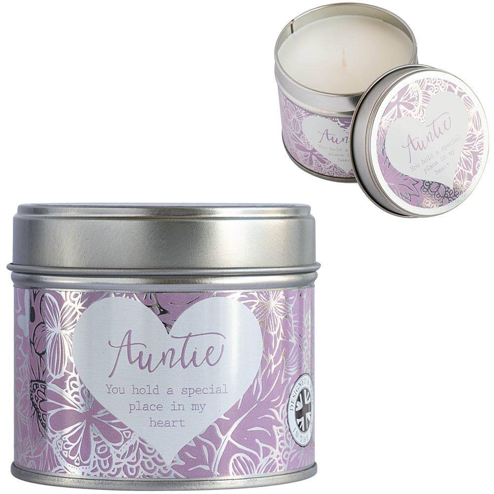 Candle In Tin Auntie