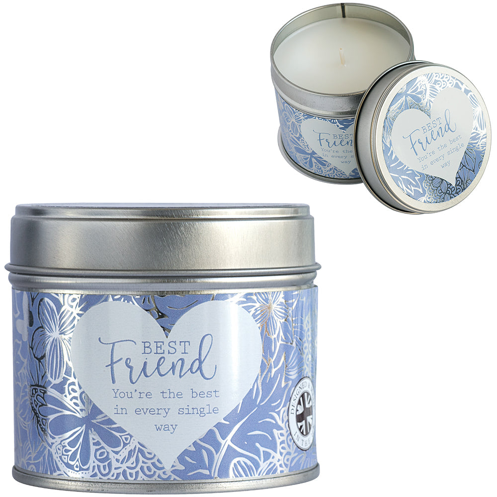 Candle In Tin Best Friend