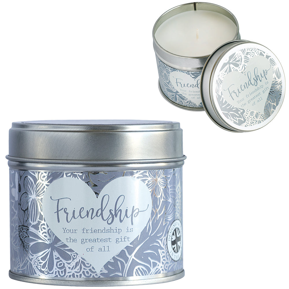 Candle In Tin Friendship