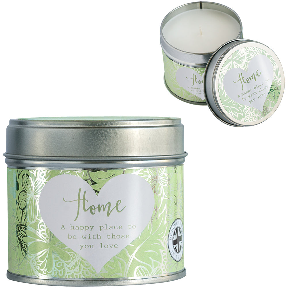 Candle In Tin Home