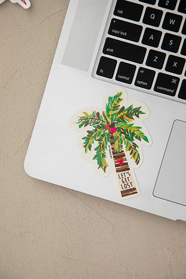 Sticker Lets get lost