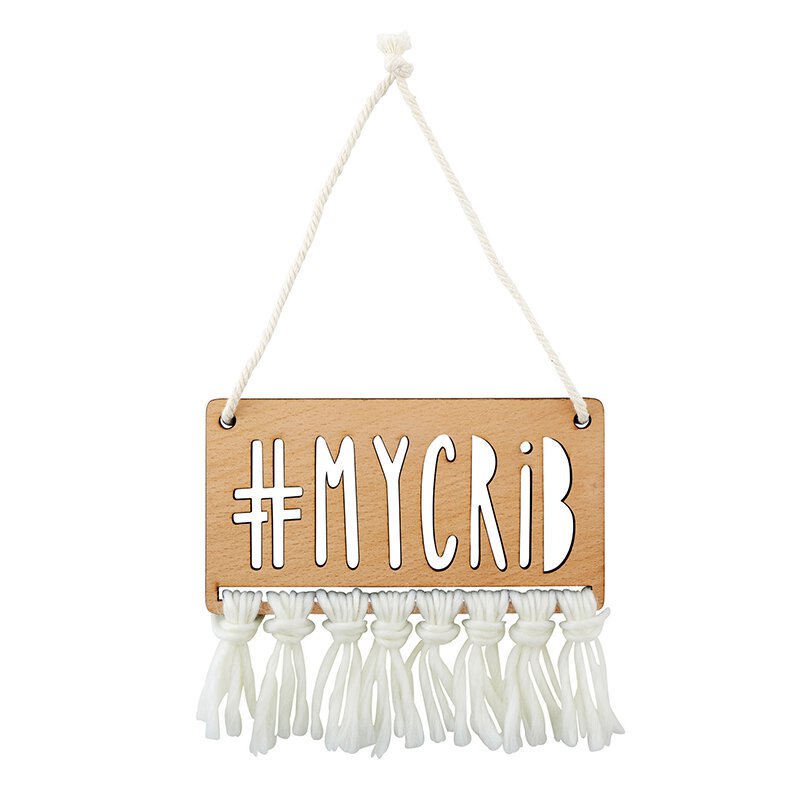 Wood Sign - #My Crib