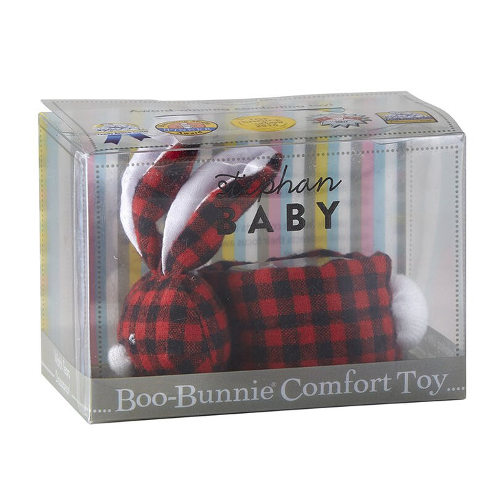 Boo Bunnie - Red/Black Flannel