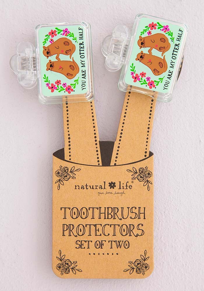 Toothbrush Cover S/2 Otter Half