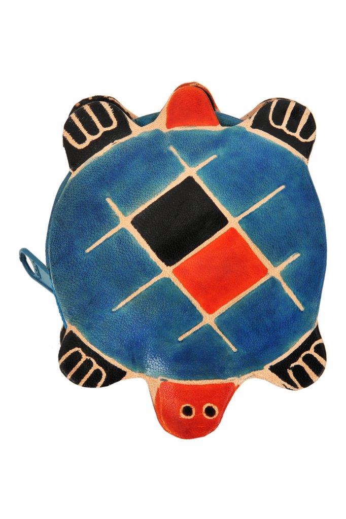 WALLET LEATHER PARTY PURSE TURTLE