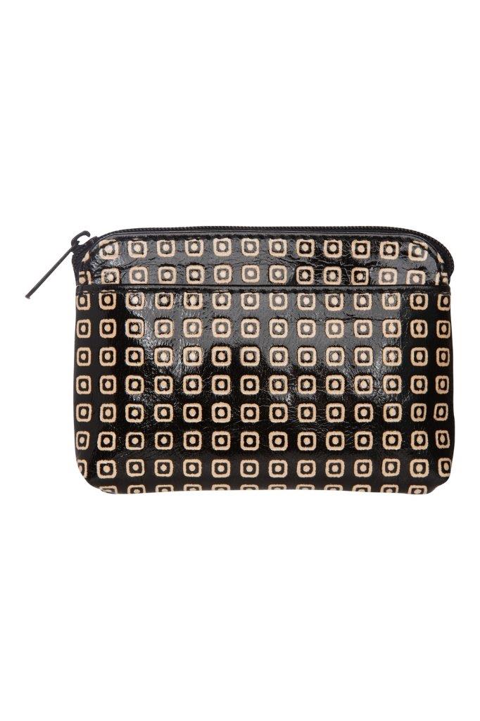 WALLET LEATHER RETRO BLACK