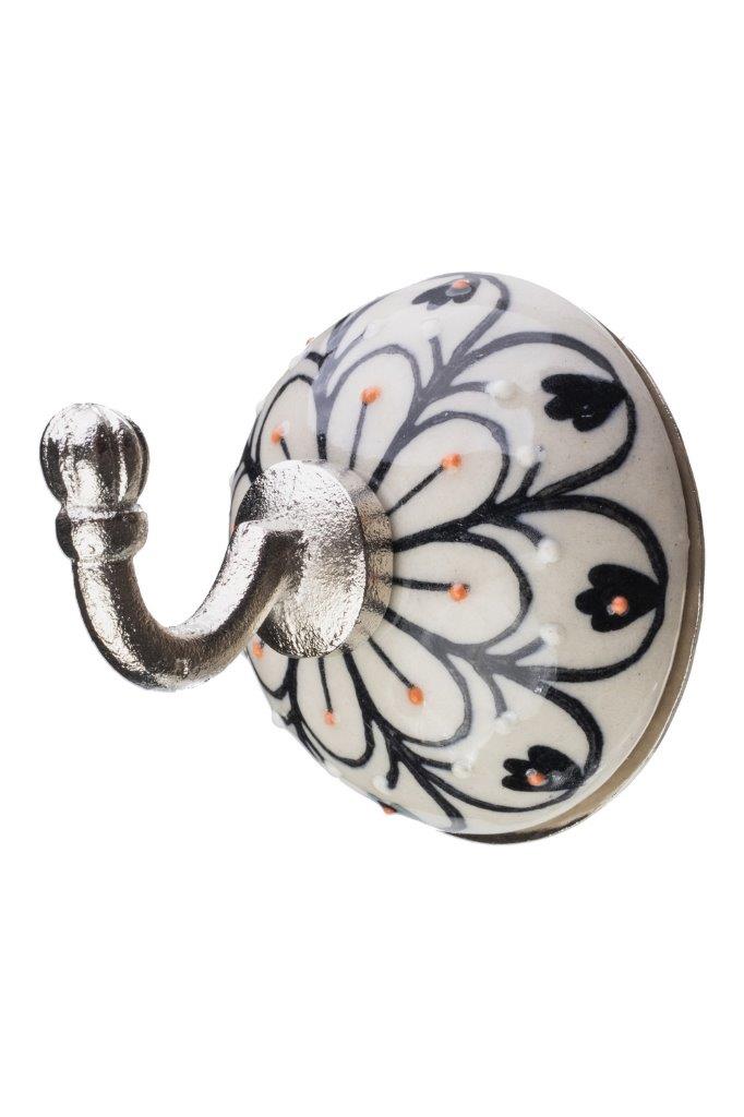 HOOK WALL CERAMIC PETAL