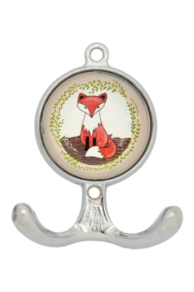 HOOK DOUBLE FOX SITTING